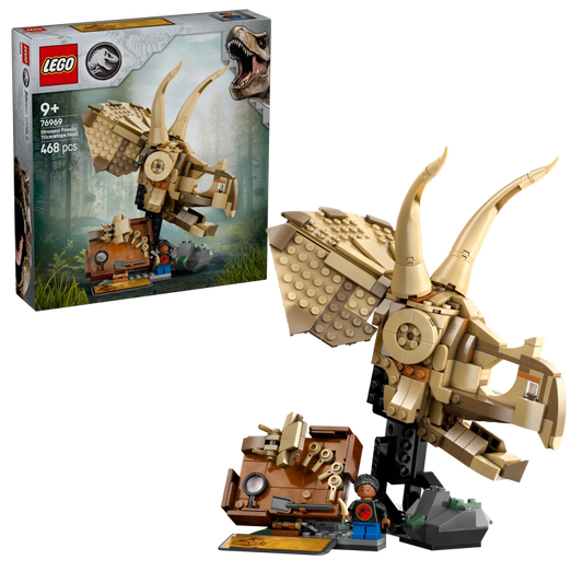 Lego - Dinosaur Fossils: Triceratops Skull 468 Pcs 9Y+ — BambiniJO Jordan