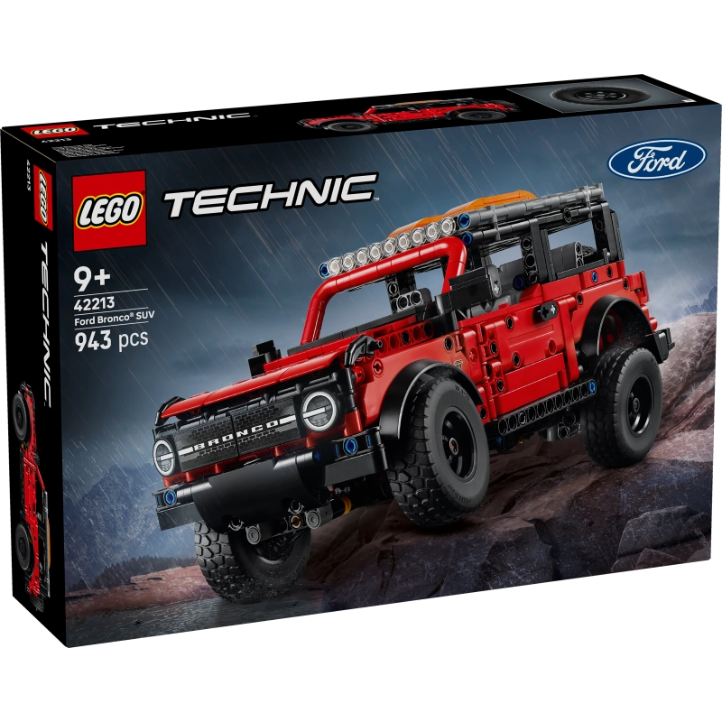 ليغو - فورد برونكو SUV | 943 قطعة | 9 سنوات فأكثر ليغو - فورد برونكو SUV | 943 قطعة | 9 سنوات فأكثر