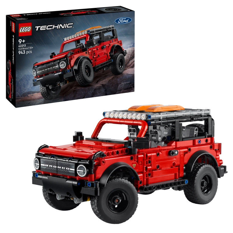 ليغو - فورد برونكو SUV | 943 قطعة | 9 سنوات فأكثر ليغو - فورد برونكو SUV | 943 قطعة | 9 سنوات فأكثر