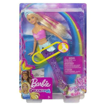Barbie - Dreamtopia Sparkle Lights Mermaid Streaked Blonde Hair