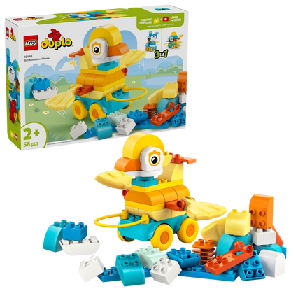 Lego - 3in1 Animals on Wheels 58 Pcs 2Y+ — BambiniJO Jordan
