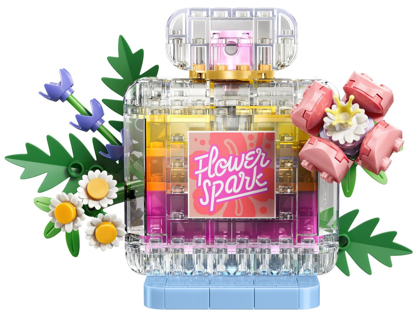 Lego - Floral Perfume Bottle | 286 Pcs | 8Y+