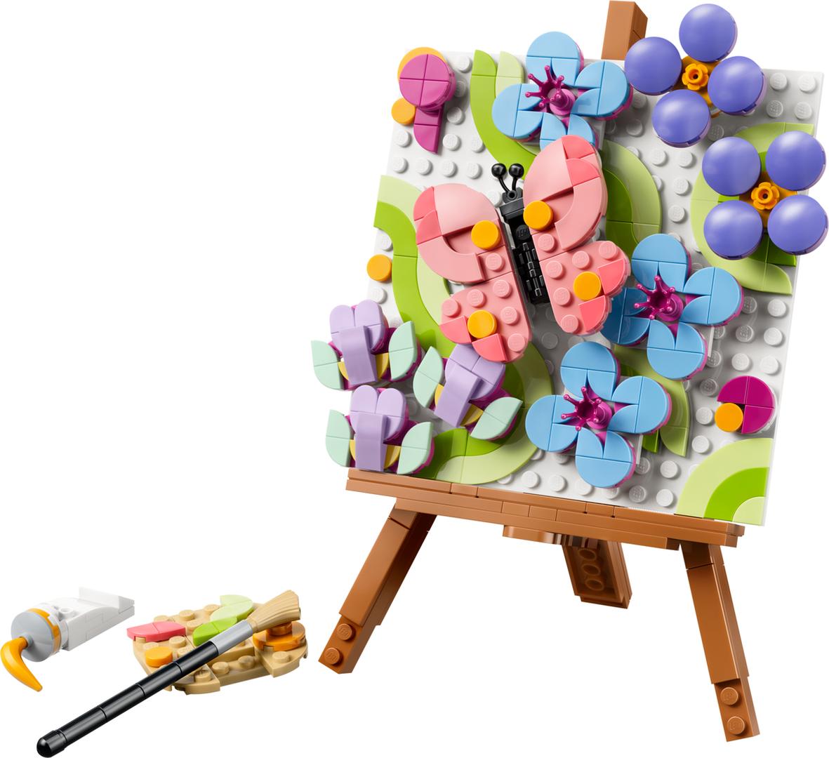 Lego - Floral Art Painting | 348 Pcs | 8Y+