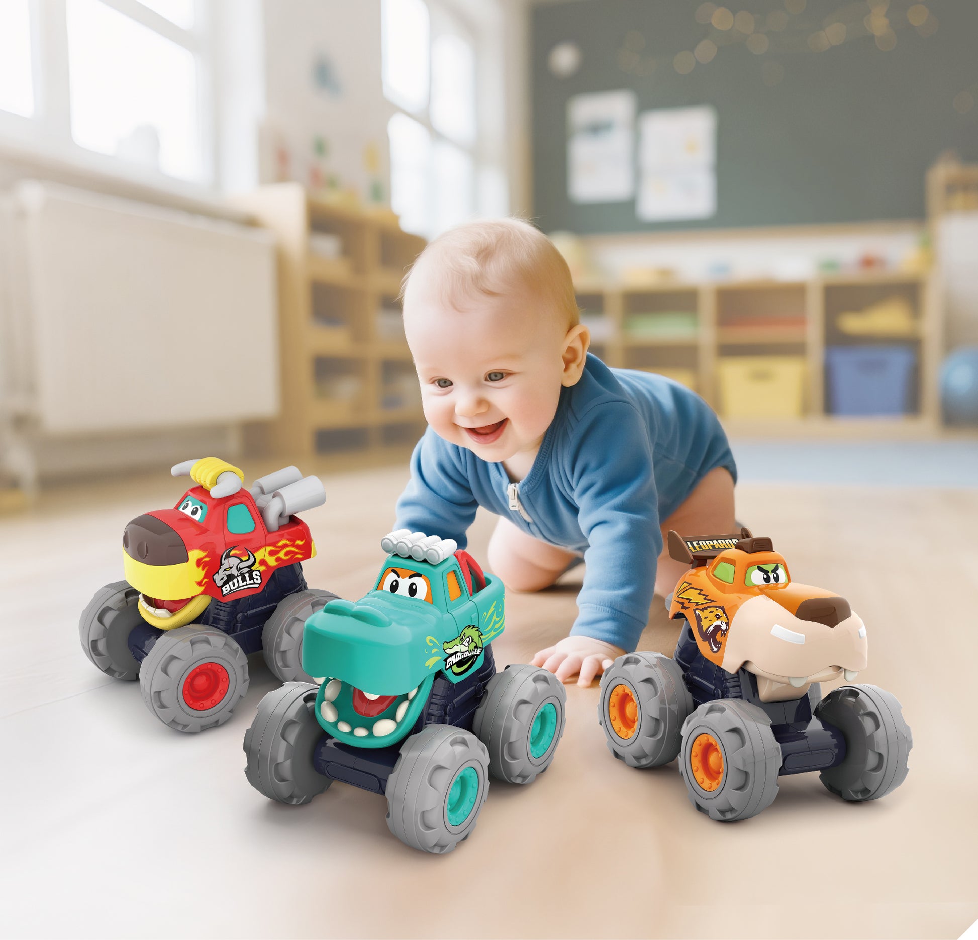 HOLA - Monster Trucks Set HOLA - Monster Trucks Set
