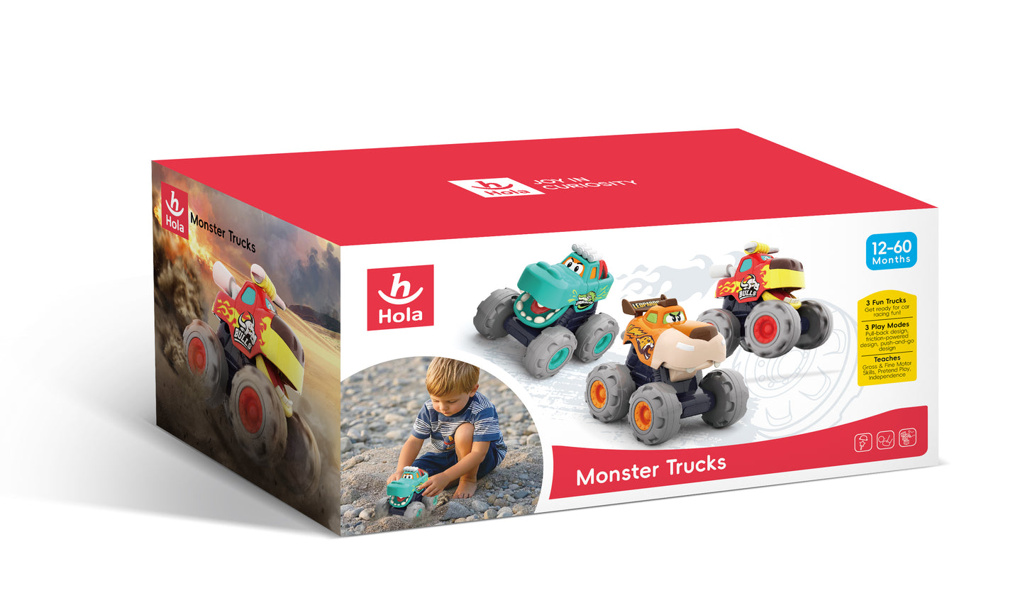 HOLA - Monster Trucks Set