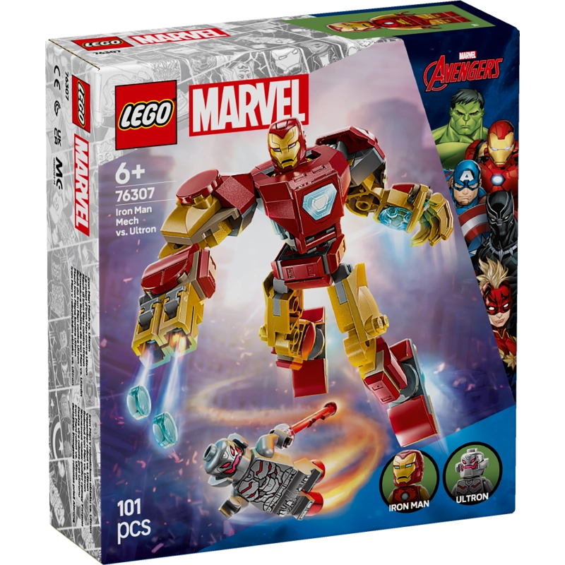 Lego - Iron Man Mech vs. Ultron 101 Pcs 6Y+ — BambiniJO Jordan