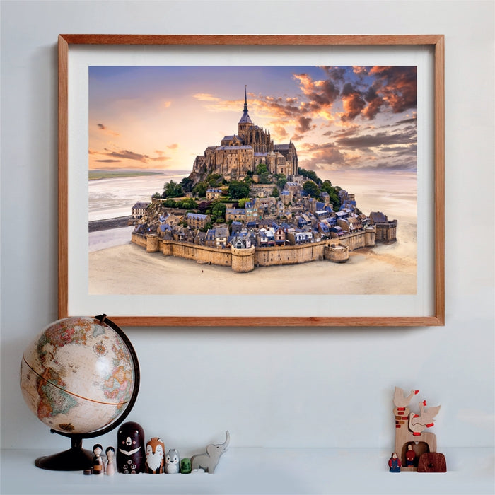 Clementoni The Mont Saint-Michel Rising 1500 piece jigsaw puzzle