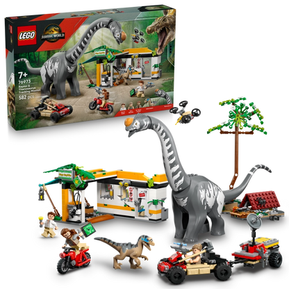 Lego - Raptor & Titanosaurus Tracking Mission 582 Pcs 7Y+ — BambiniJO Jordan