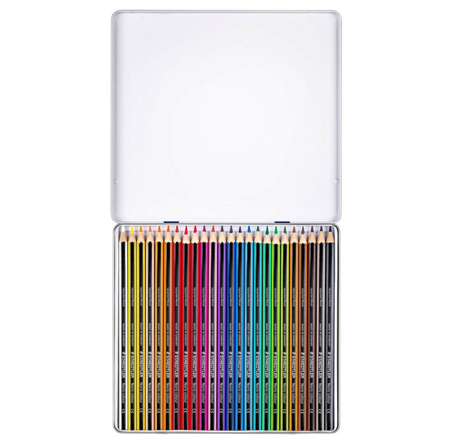 Staedtler - 24 Colored Pencils | Metal Box Staedtler - 24 Colored Pencils | Metal Box