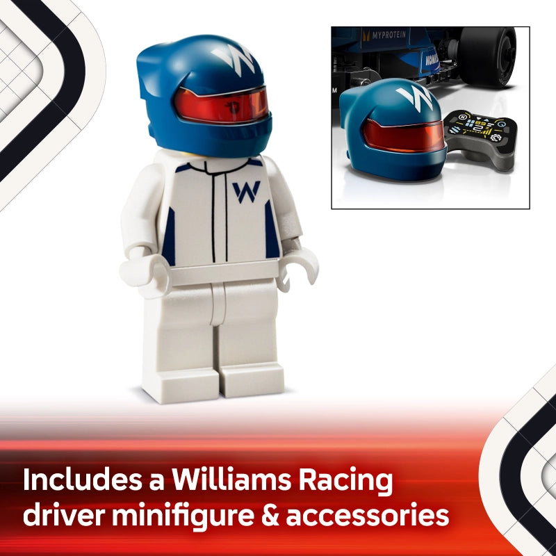 Lego - Williams Racing FW46 F1 Race Car 263 Pcs 10Y+ — BambiniJO Jordan