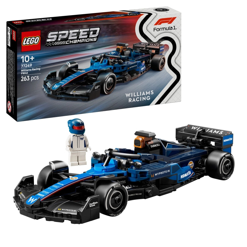 Lego - Williams Racing FW46 F1 Race Car 263 Pcs 10Y+ — BambiniJO Jordan