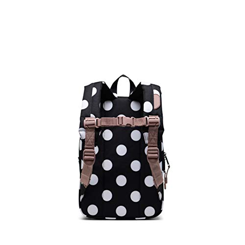 Herschel Heritage Kids Backpack Polka Dot Black and White/Ash Rose 9L - additional view
