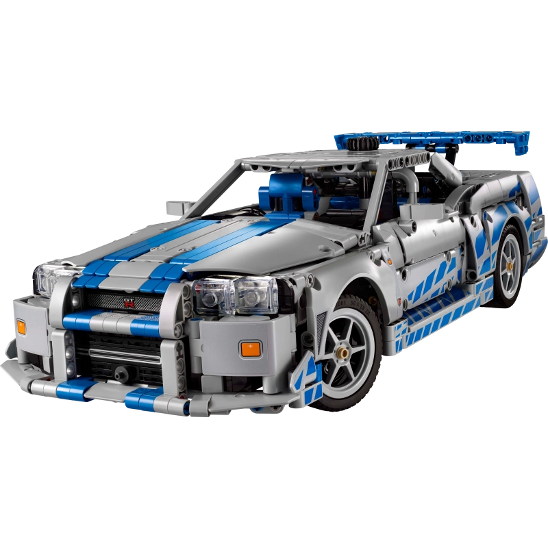 Lego - 2 Fast 2 Furious Nissan Skyline GT-R (R34) Car 1410 Pcs 18Y+ — BambiniJO Jordan
