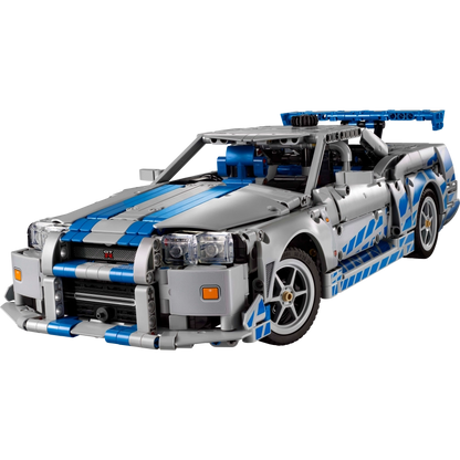 Lego - 2 Fast 2 Furious Nissan Skyline GT-R (R34) Car 1410 Pcs 18Y+ — BambiniJO Jordan