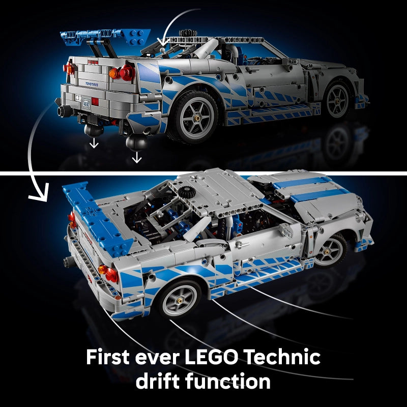 Lego - 2 Fast 2 Furious Nissan Skyline GT-R (R34) Car 1410 Pcs 18Y+ — BambiniJO Jordan