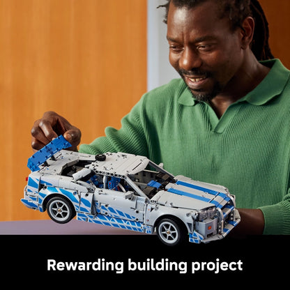 Lego - 2 Fast 2 Furious Nissan Skyline GT-R (R34) Car 1410 Pcs 18Y+ — BambiniJO Jordan