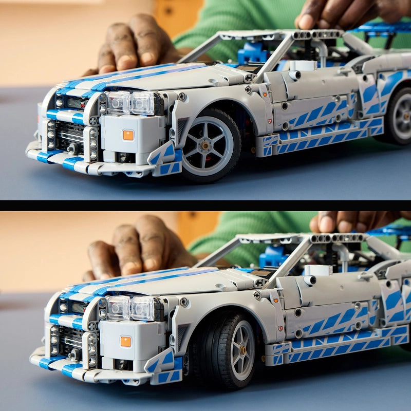 Lego - 2 Fast 2 Furious Nissan Skyline GT-R (R34) Car 1410 Pcs 18Y+ — BambiniJO Jordan