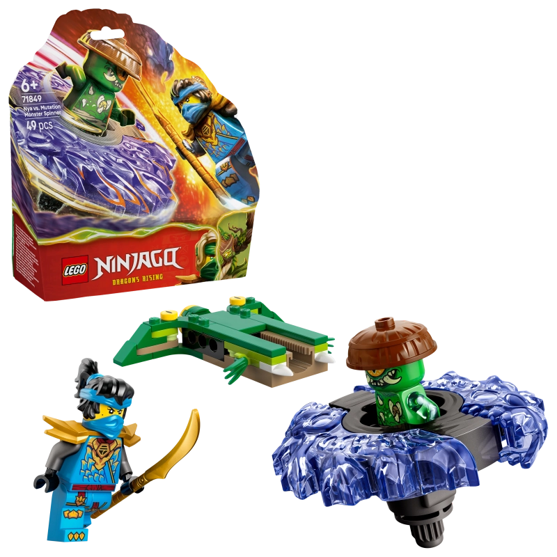 Lego - Nya vs. Mutation Monster Spinner 49 Pcs 6Y+ — BambiniJO Jordan