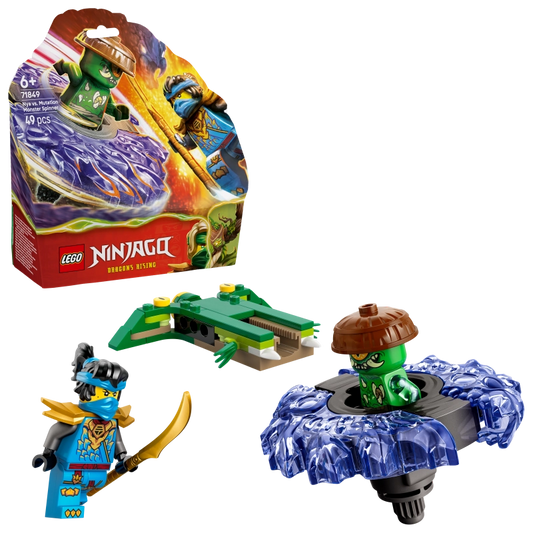 Lego - Nya vs. Mutation Monster Spinner 49 Pcs 6Y+ — BambiniJO Jordan