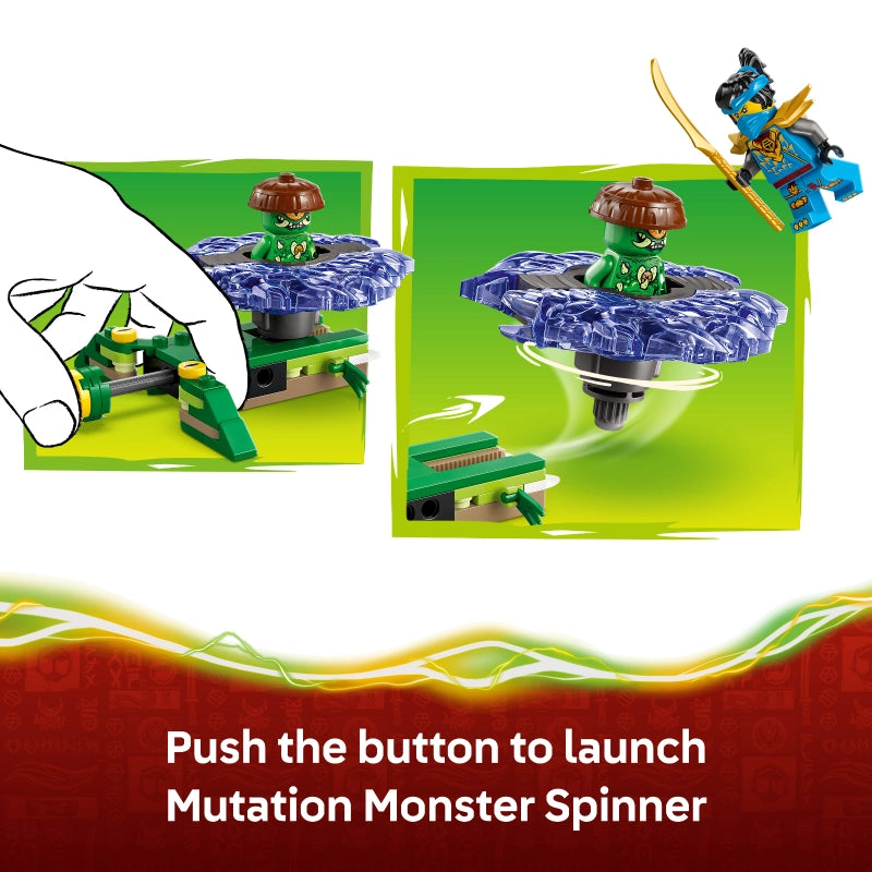 Lego - Nya vs. Mutation Monster Spinner 49 Pcs 6Y+ — BambiniJO Jordan