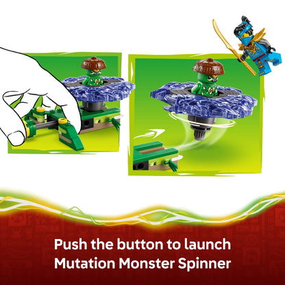 Lego - Nya vs. Mutation Monster Spinner 49 Pcs 6Y+ — BambiniJO Jordan