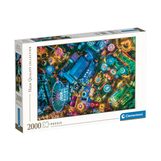 Clementoni Winter Wonderland in London 2000 piece jigsaw puzzle box art