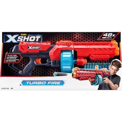 X-Shot - Excel Turbo Fire Blaster (48 Darts) | 8Y+