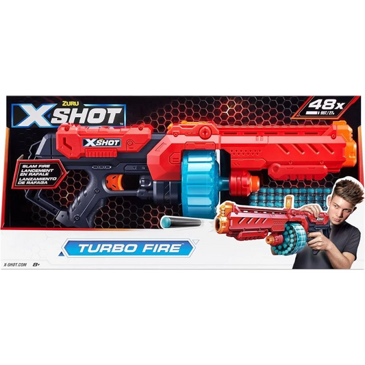X-Shot - Excel Turbo Fire Blaster (48 Darts) | 8Y+