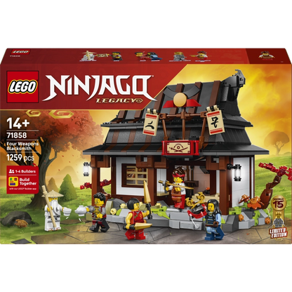 Lego - Four Weapons Blacksmith 15th Anniversary 1259 Pcs 14Y+ — BambiniJO Jordan
