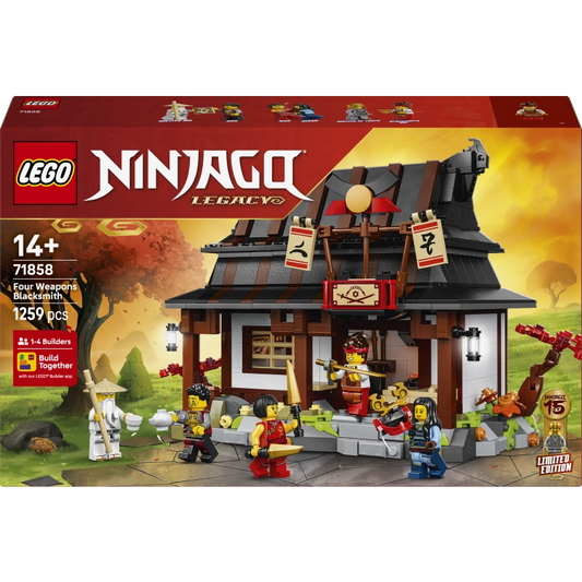 Lego - Four Weapons Blacksmith 15th Anniversary 1259 Pcs 14Y+ — BambiniJO Jordan
