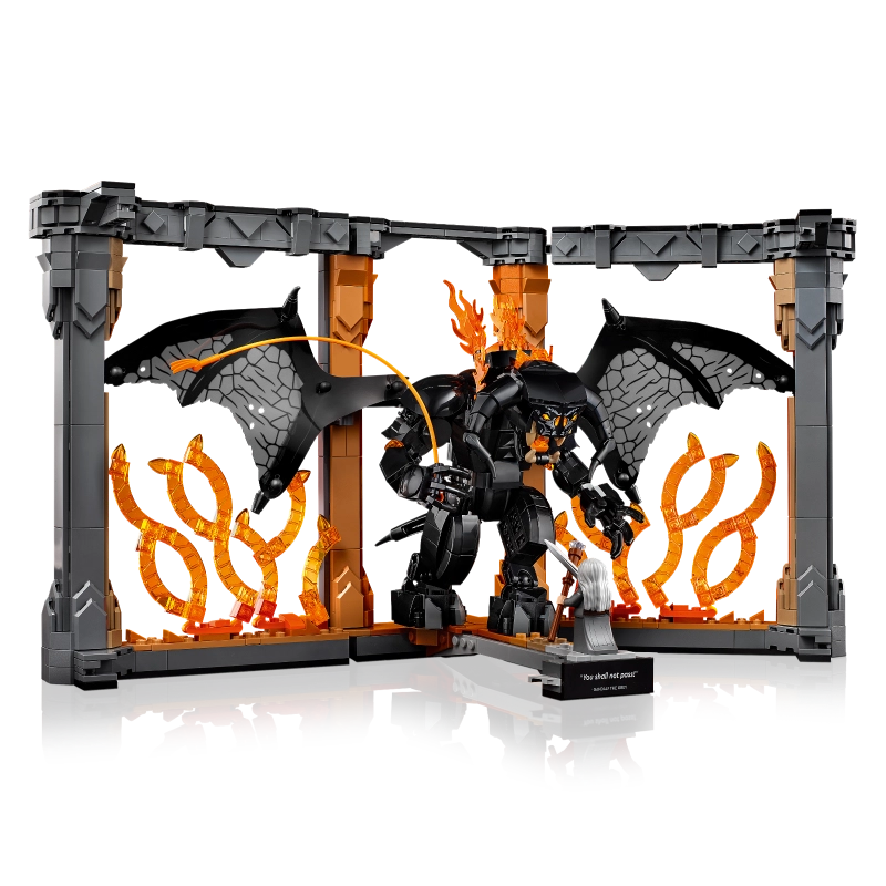 Lego - The Lord of the Rings: Balrog Book Nook 1201 Pcs 18Y+ — BambiniJO Jordan