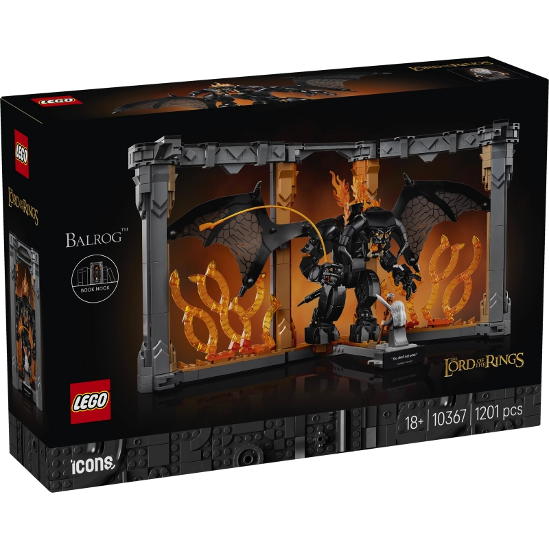Lego - The Lord of the Rings: Balrog Book Nook 1201 Pcs 18Y+ — BambiniJO Jordan