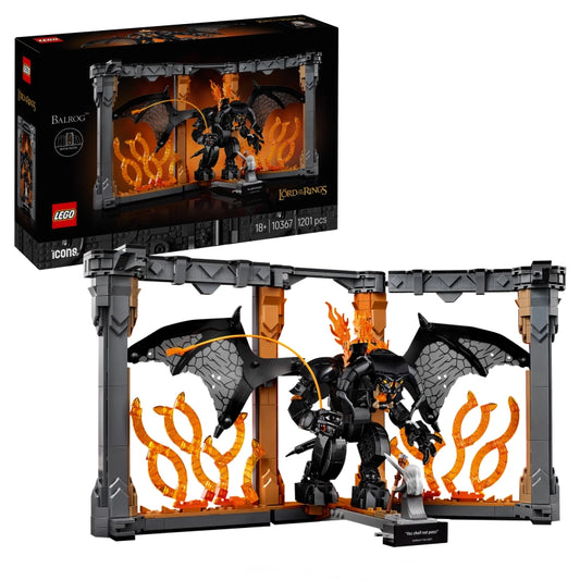 Lego - The Lord of the Rings: Balrog Book Nook 1201 Pcs 18Y+ — BambiniJO Jordan
