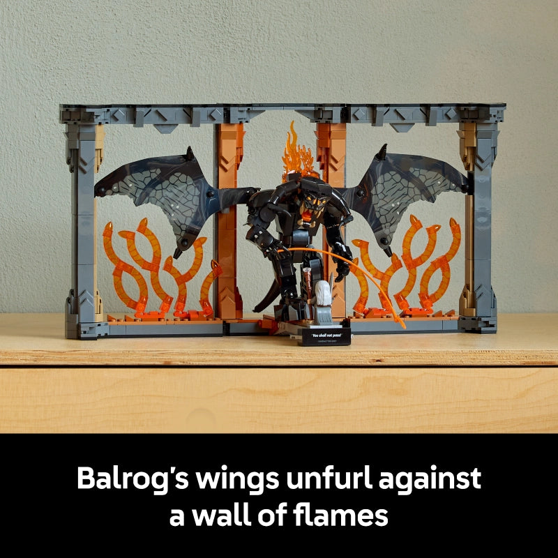 Lego - The Lord of the Rings: Balrog Book Nook 1201 Pcs 18Y+ — BambiniJO Jordan