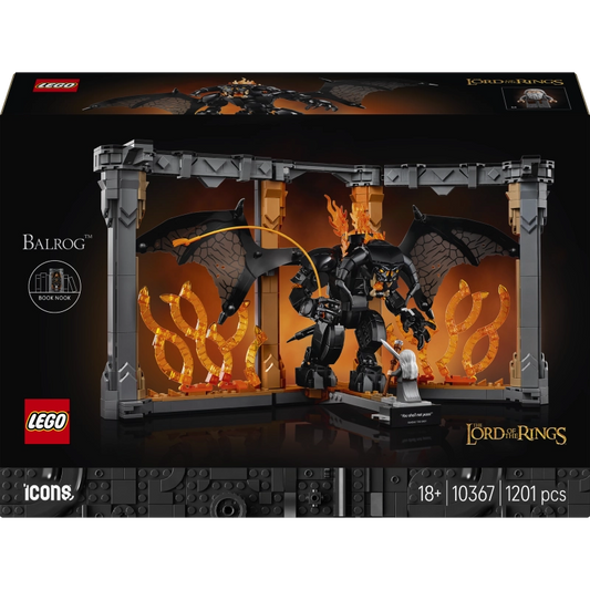Lego - The Lord of the Rings: Balrog Book Nook 1201 Pcs 18Y+ — BambiniJO Jordan