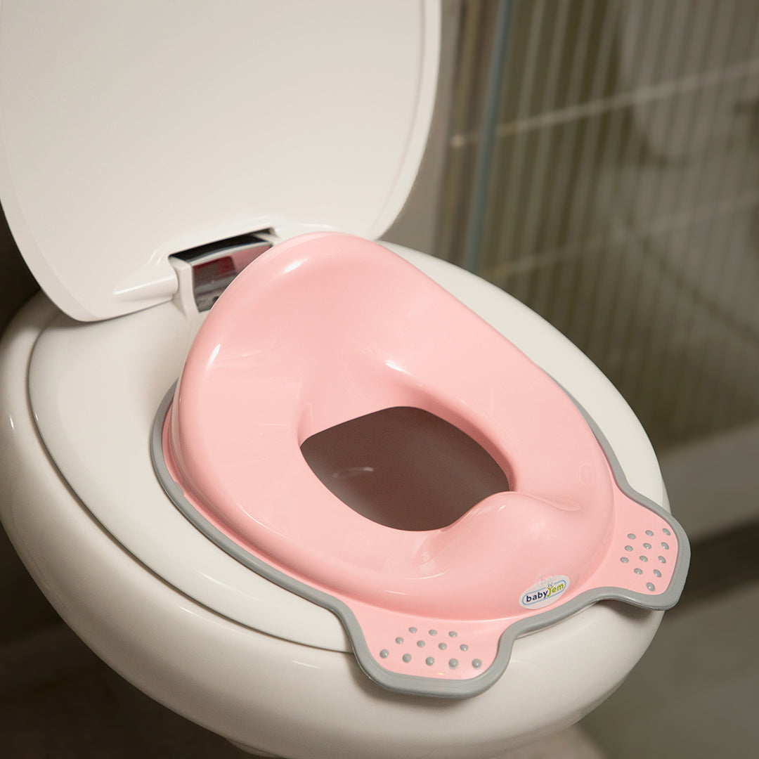 BabyJem Toilet Trainer Plastic Pink