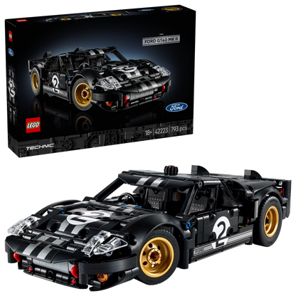 Lego - 1966 Ford GT40 MKII Race Car 793 Pcs 18Y+ — BambiniJO Jordan