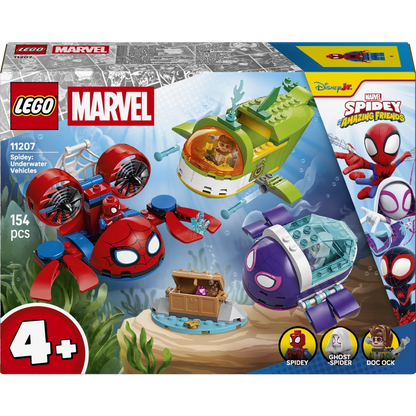 Lego - Spidey: Underwater Vehicles 154 Pcs 4Y+ — BambiniJO Jordan