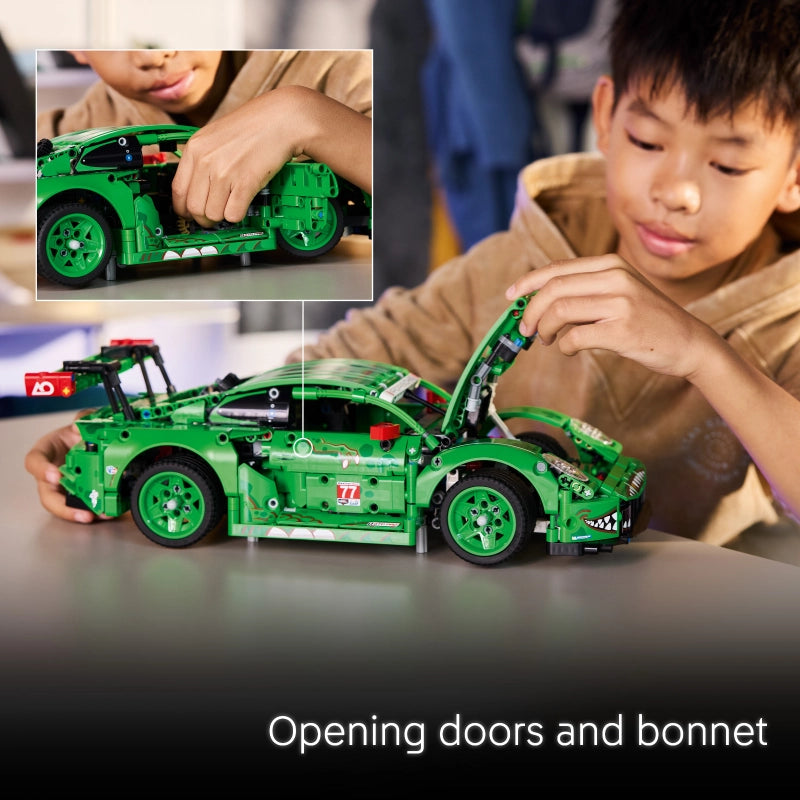 Lego - Porsche 911 GT3 R REXY AO Racing Car 1313 Pcs 11Y+ — BambiniJO Jordan