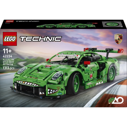 Lego - Porsche 911 GT3 R REXY AO Racing Car 1313 Pcs 11Y+ — BambiniJO Jordan