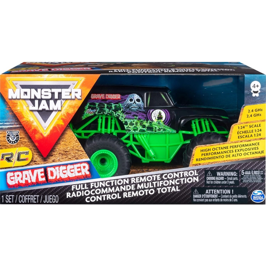Monster Jam - 1:24 RC Grave Digger | 4Y+