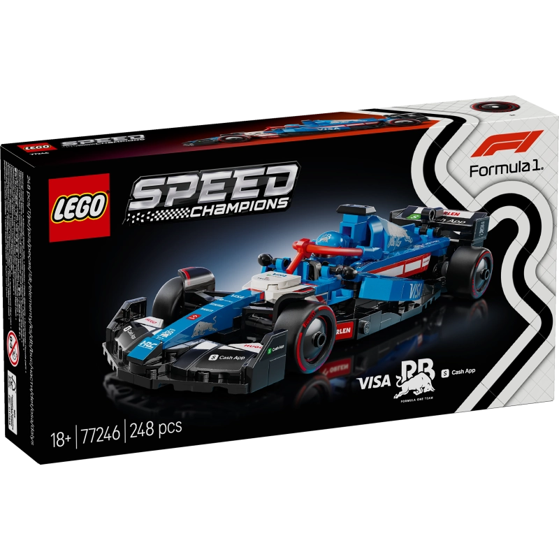Lego - Visa Cash App RB VCARB 01 F1 Race Car 248 Pcs 18Y+ — BambiniJO Jordan