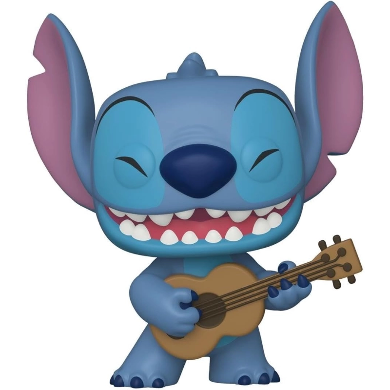 Funko - Pop! Disney: ليلو وستيتش - ستيتش مع القيثارة | 3 سنوات فما فوق Funko - Pop! Disney: ليلو وستيتش - ستيتش مع القيثارة | 3 سنوات فما فوق