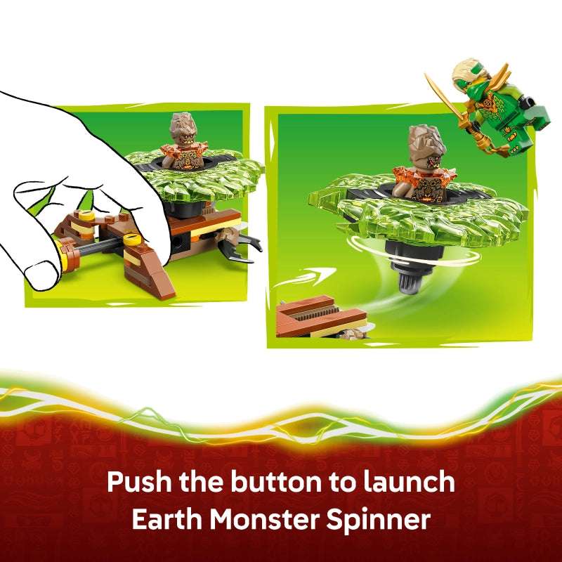 Lego - Lloyd vs. Earth Monster Spinner 52 Pcs 6Y+ — BambiniJO Jordan