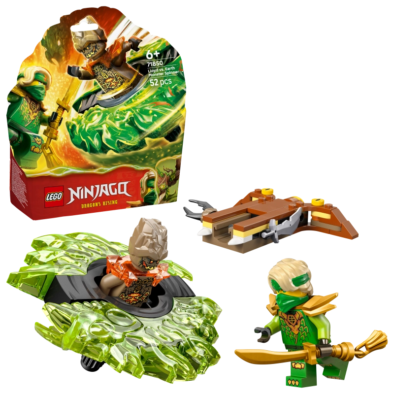 Lego - Lloyd vs. Earth Monster Spinner 52 Pcs 6Y+ — BambiniJO Jordan