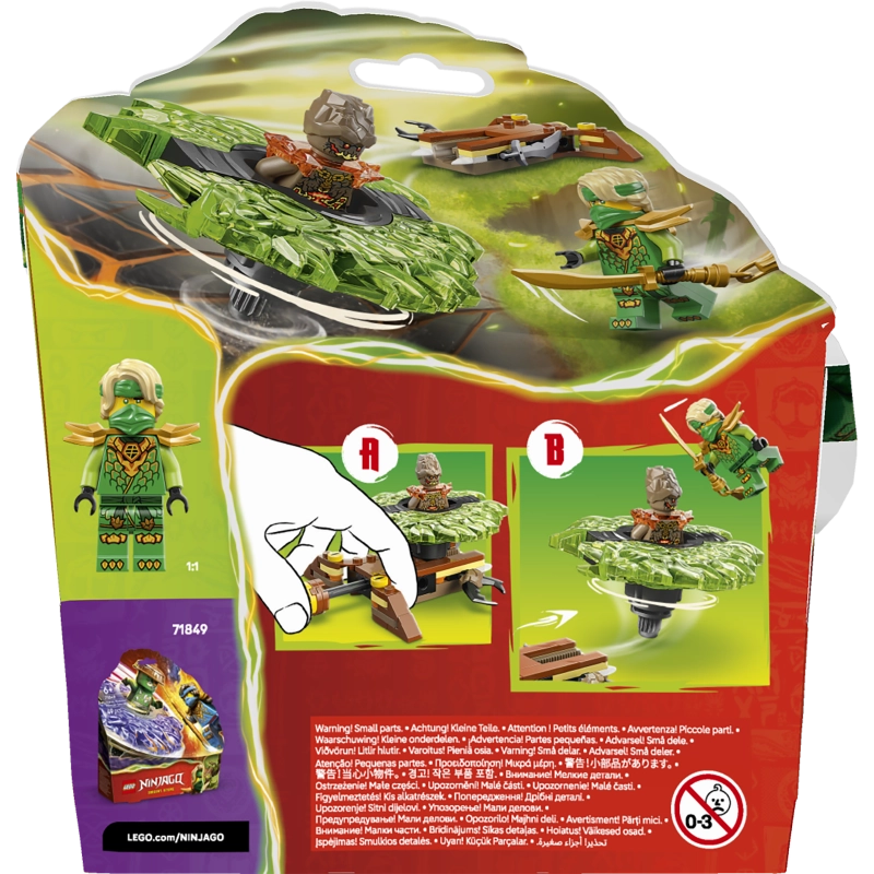 Lego - Lloyd vs. Earth Monster Spinner 52 Pcs 6Y+ — BambiniJO Jordan