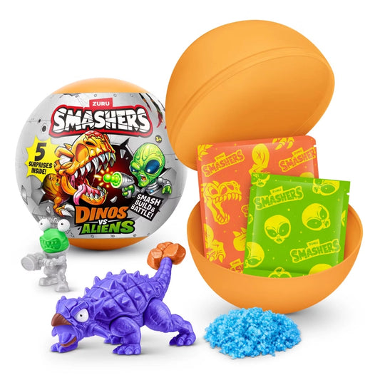 Smashers Dinos Vs Aliens Playset Animal Figure Series 1 3Y+ — BambiniJO Jordan