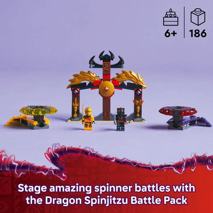 Lego - Dragon Spinjitzu Battle Pack 186 Pcs 6Y+ — BambiniJO Jordan