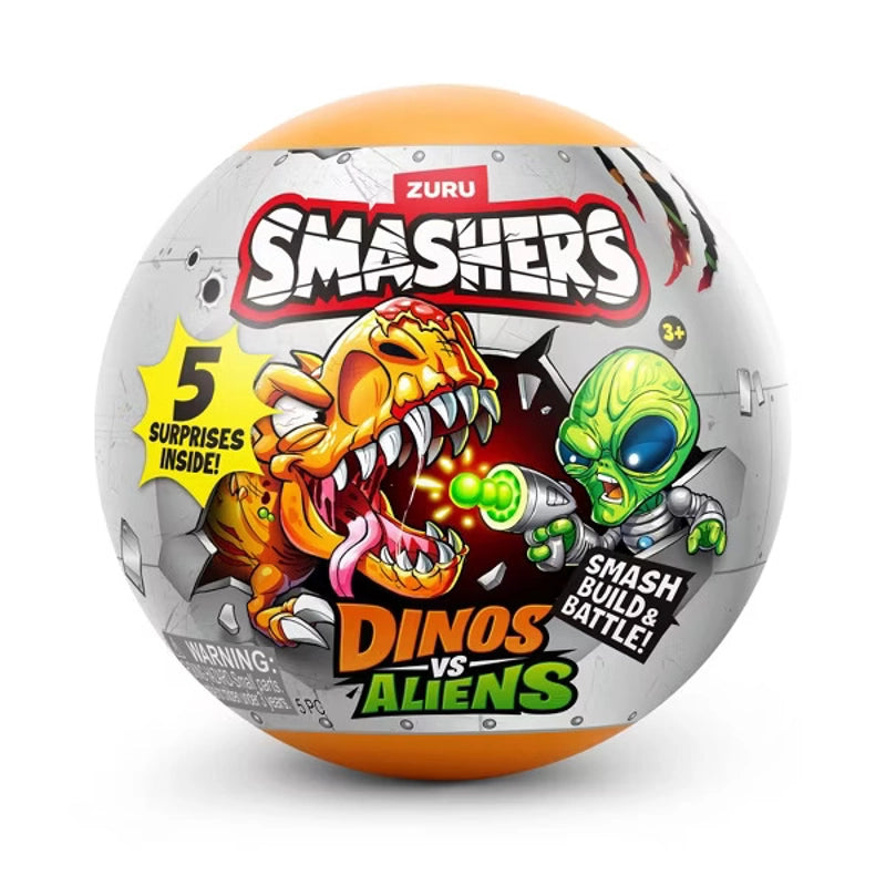 Smashers - Dinos Vs Aliens Playset Animal Figure Series 1 | 3Y+