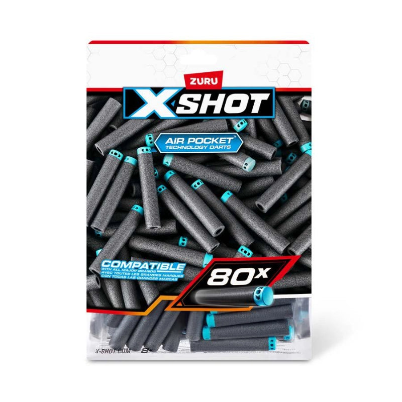 X-Shot - Excel Refill Darts (80 Darts) | 8Y+